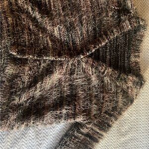 SHEIN Multicolor V-Neck Sweater